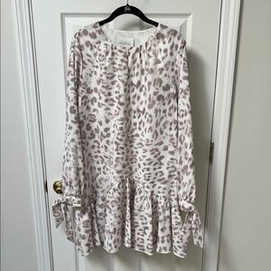 Stylish Leopard Print Mini Dress